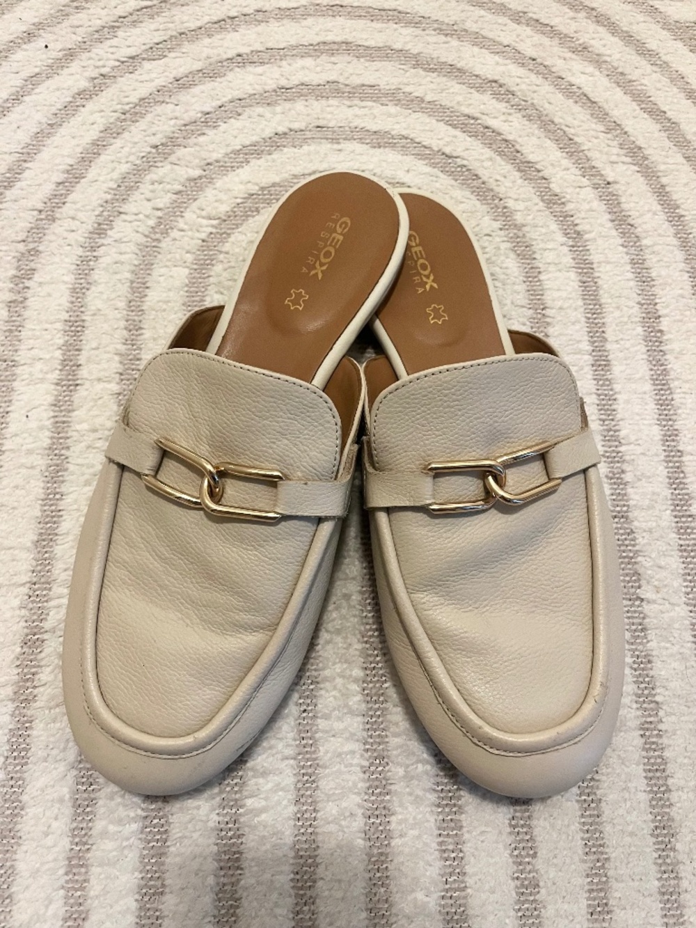 Geox Palmaria Women's Mules in light sand